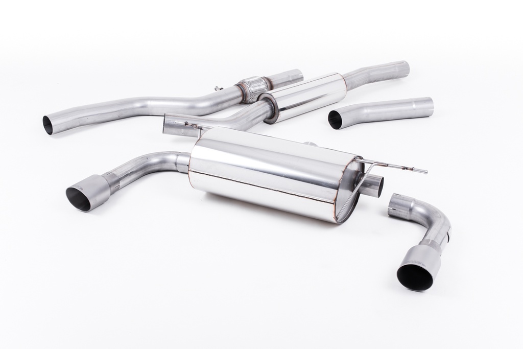 Milltek  Cat-back Sport Exaust for BMW  4 Series  F32 428i Coupé (Automatic Gearbox without Tow Bar None xDrive & N20 Engine Only) (2014 to 2016)