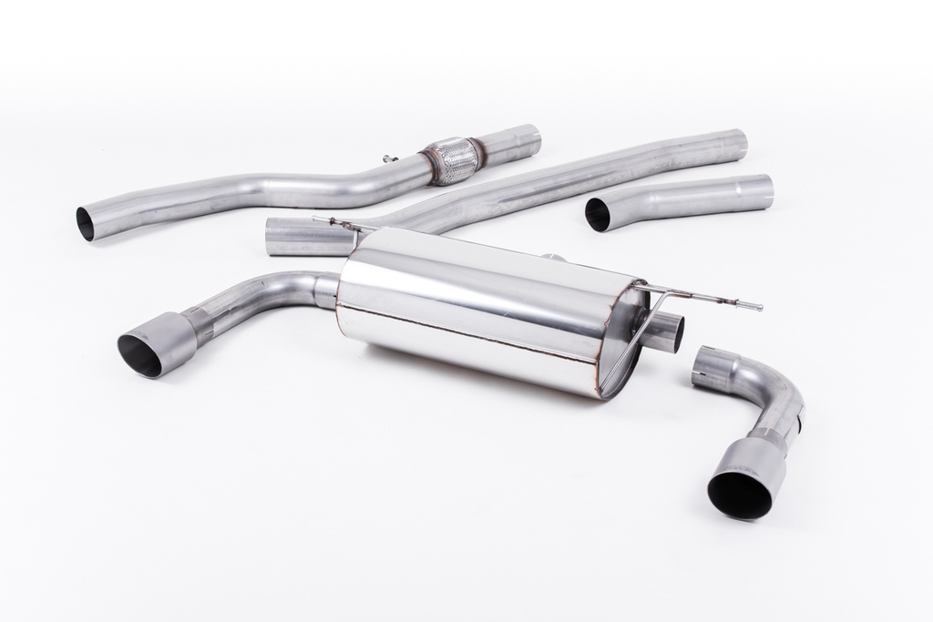 Milltek  Cat-back Sport Exaust for BMW  4 Series  F32 428i Coupé (Automatic Gearbox without Tow Bar None xDrive & N20 Engine Only) (2014 to 2016)