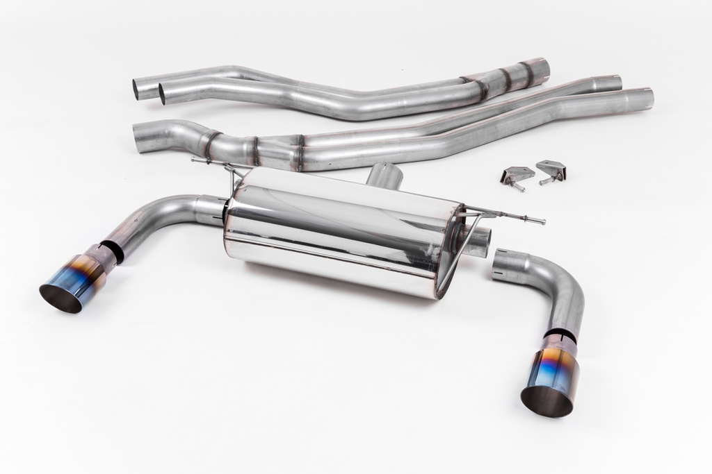 Milltek  Cat-back Sport Exaust for BMW  2 Series  M240i Coupe (F22 LCI Non-OPF & None xDrive) (2015 to 2018)