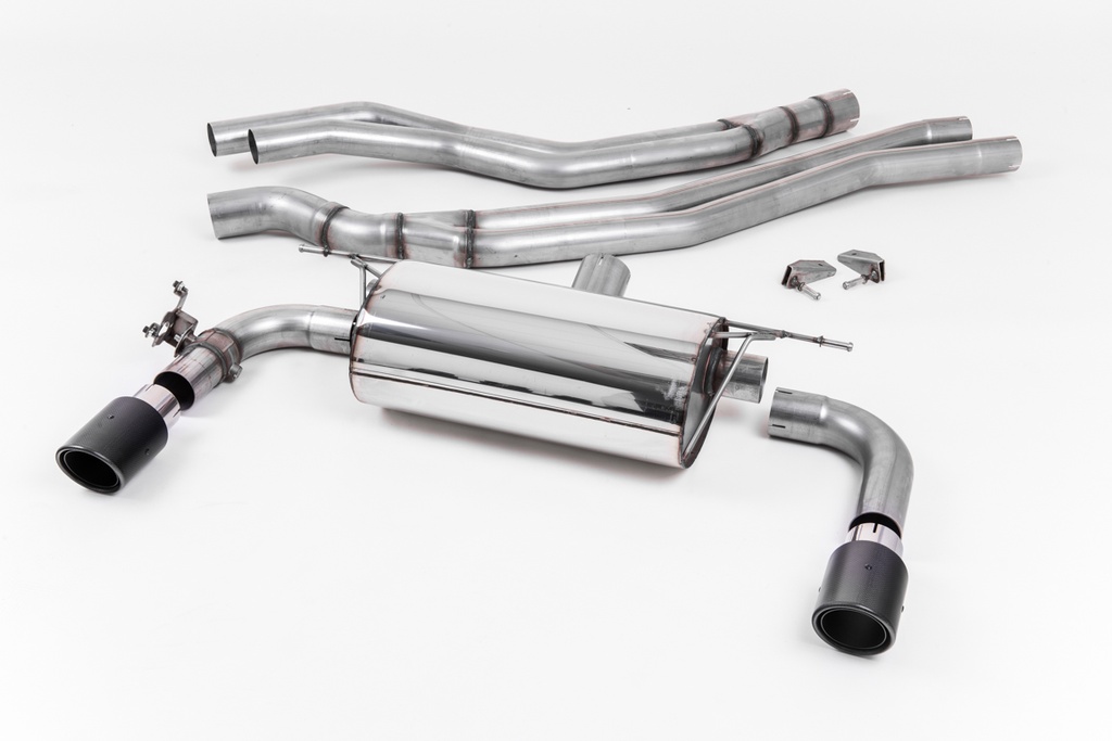 Milltek  Cat-back Sport Exaust for BMW  2 Series  M240i Coupe (F22 LCI Non-OPF & None xDrive) (2015 to 2018)