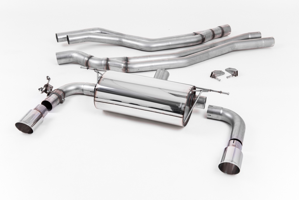 Milltek  Cat-back Sport Exaust for BMW  2 Series  M240i Coupe (F22 LCI Non-OPF & None xDrive) (2015 to 2018)