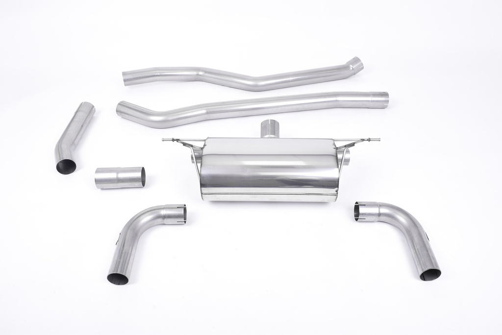 Milltek  Cat-back Sport Exaust for BMW  3 Series  F30 320i L M Sport Saloon (Long wheelbase) (LCI models None xDrive Non-OPF & B48 Engine) (2015 to 2019)