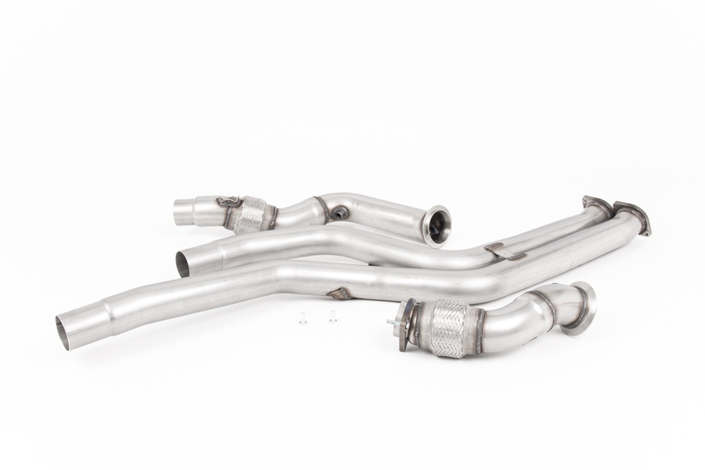 [SSXBM1094] Milltek Large-bore Downpipes and Cat Bypass Pipes