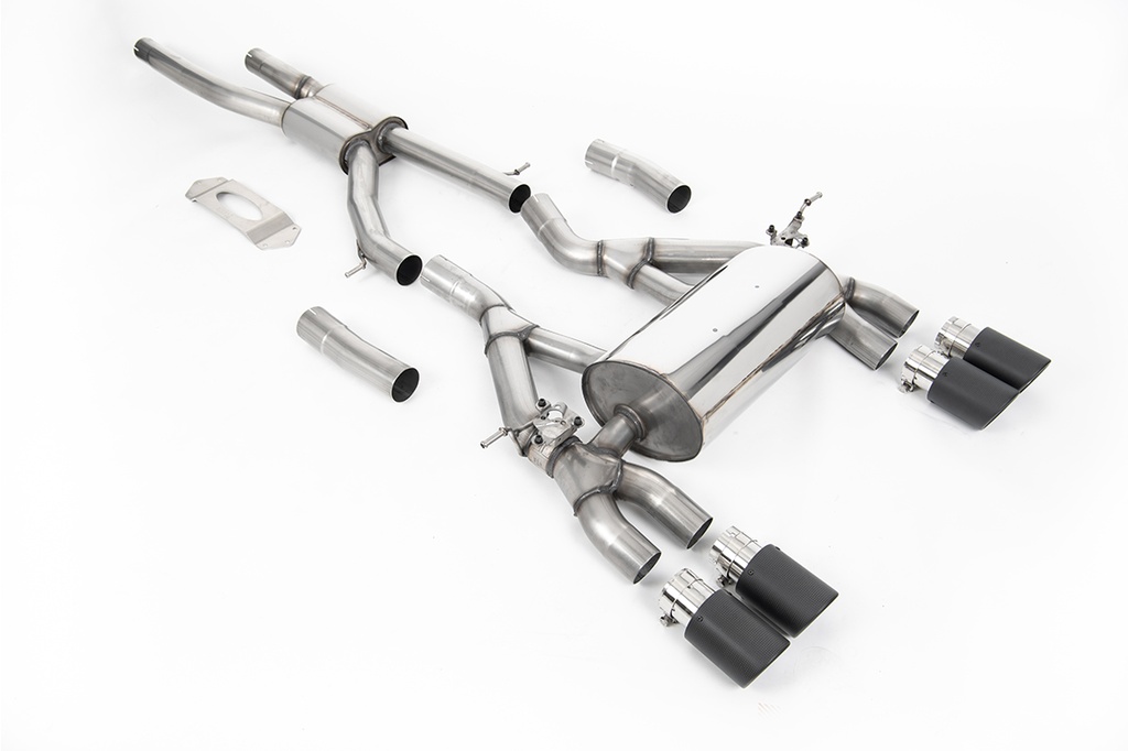 Milltek  Cat-back Sport Exaust for BMW  3 Series  F80 M3 M3 Competition & M3 CS Saloon (OPF/GPF Models Only) (2019 to 2020)