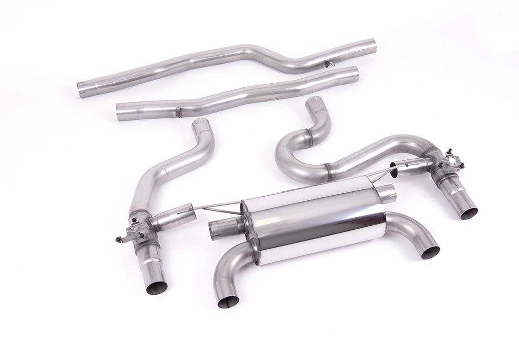 Milltek GPF OPF Back System with Quad GT-90 Polish