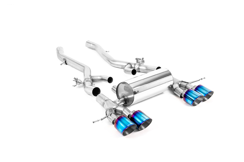 Milltek  Axle Back Sport Exaust for BMW  3 Series  G80 M3 & M3 Competition S58 3.0 Turbo (North American / ROW Non-OPF/GPF Cars Only) (2021 to 2027)