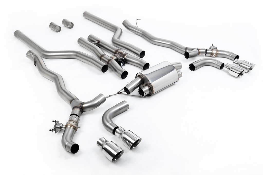 Milltek  Cat-back Sport Exaust for BMW  5 Series  M5 & M5 Competition 4.4l Twin Turbo F90 (OPF/GPF Equipped Cars) (2020 to 2021)