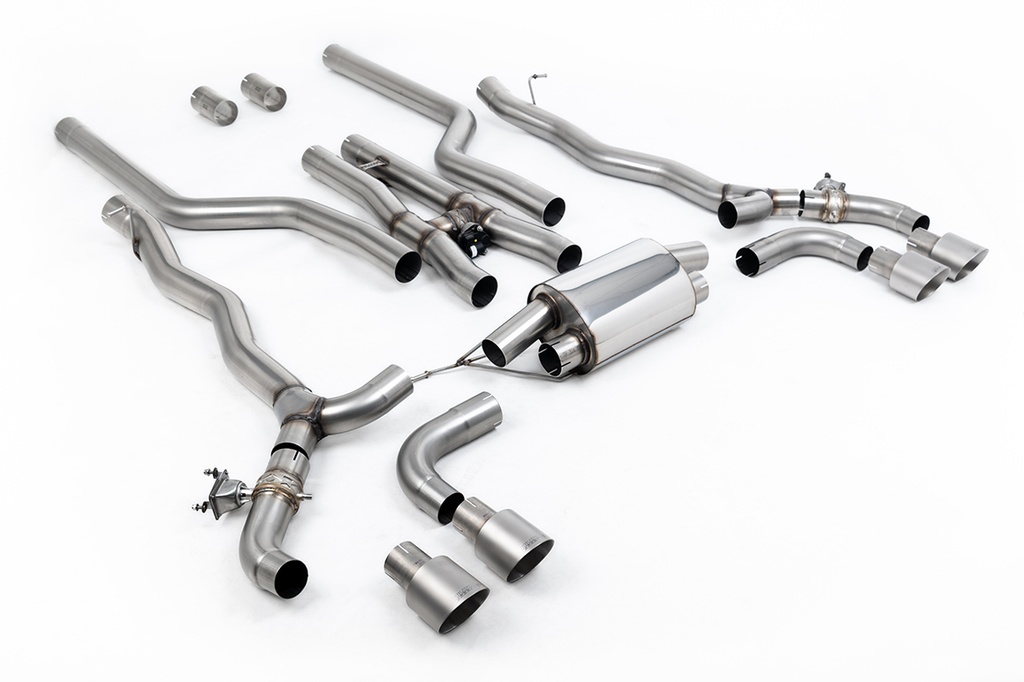 Milltek  Cat-back Sport Exaust for BMW  5 Series  M5 & M5 Competition 4.4l Twin Turbo F90 (OPF/GPF Equipped Cars) (2020 to 2021)