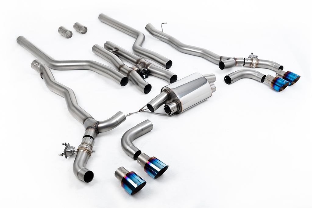 Milltek  Cat-back Sport Exaust for BMW  5 Series  M5 & M5 Competition 4.4l Twin Turbo F90 (OPF/GPF Equipped Cars) (2020 to 2021)