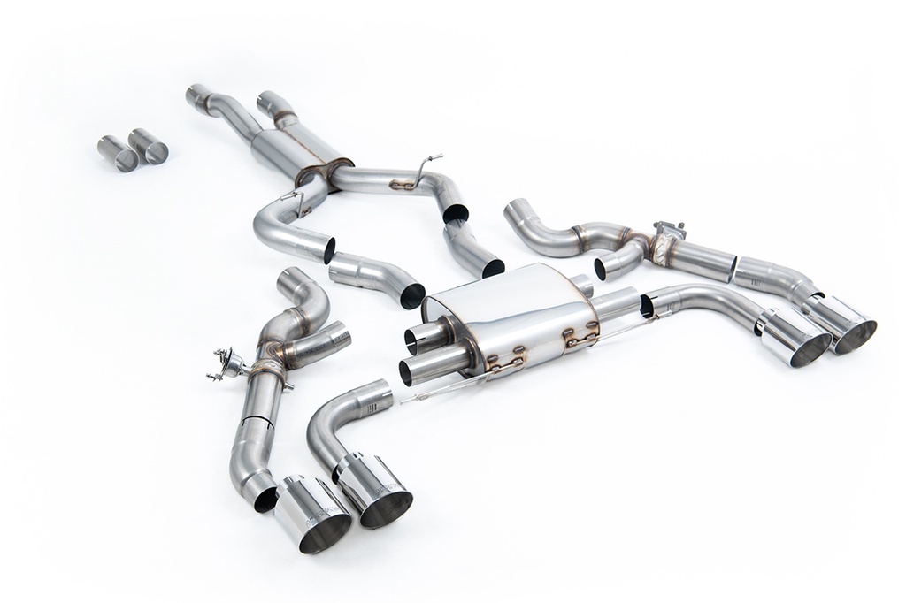 Milltek  Axle Back Sport Exaust for BMW  X3  X3M / X3M Comp (G01) 3.0 (ROW & North American S58 Engine - LCI only) (2022 and Later) (2022 to 2027)
