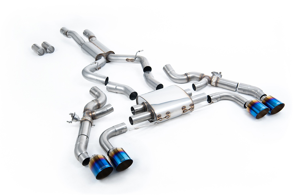 Milltek  Axle Back Sport Exaust for BMW  X3  X3M / X3M Comp (G01) 3.0 (ROW & North American S58 Engine - LCI only) (2022 and Later) (2022 to 2027)
