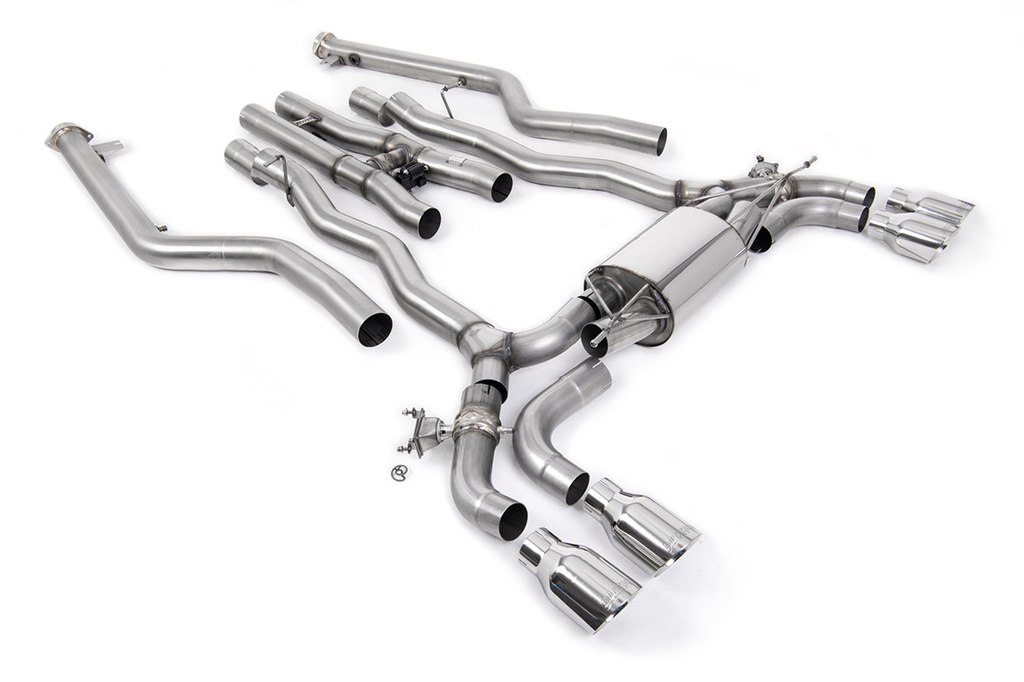 Milltek  Cat-back Sport Exaust for BMW  5 Series  M5 & M5 Competition 4.4l Twin Turbo F90 LCI (OPF/GPF Equipped Cars) (2021 to 2027)
