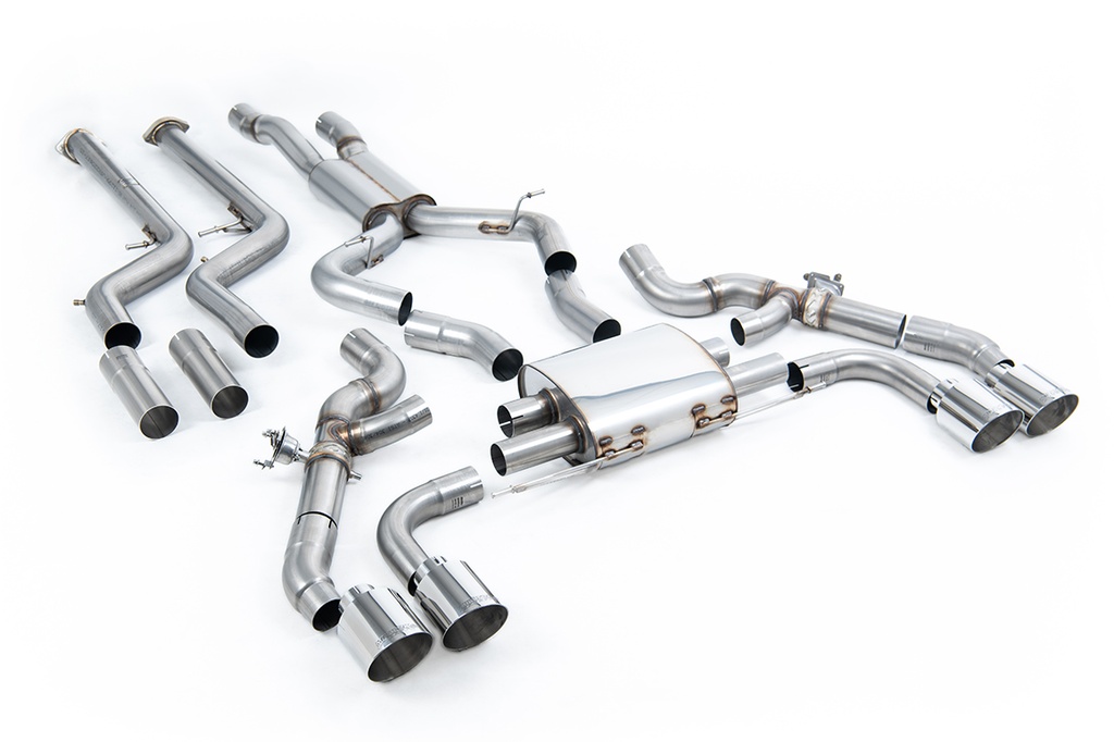 Milltek  Downpipe-back Sport Exaust for BMW  X3  X3M / X3M Comp (G01) 3.0 (with OPF/GPF S58 Engine - LCI only) (2022 to 2027)