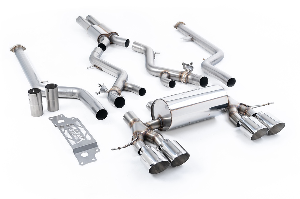 Milltek  Cat-back Sport Exaust for BMW  2 Series  M2 Coupe (G87 S58 OPF/GPF Models) (2023 to 2027)