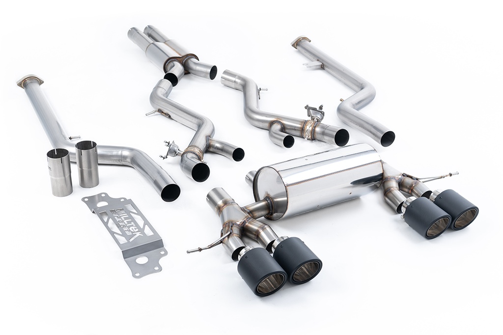 Milltek  Cat-back Sport Exaust for BMW  2 Series  M2 Coupe (G87 S58 OPF/GPF Models) (2023 to 2027)