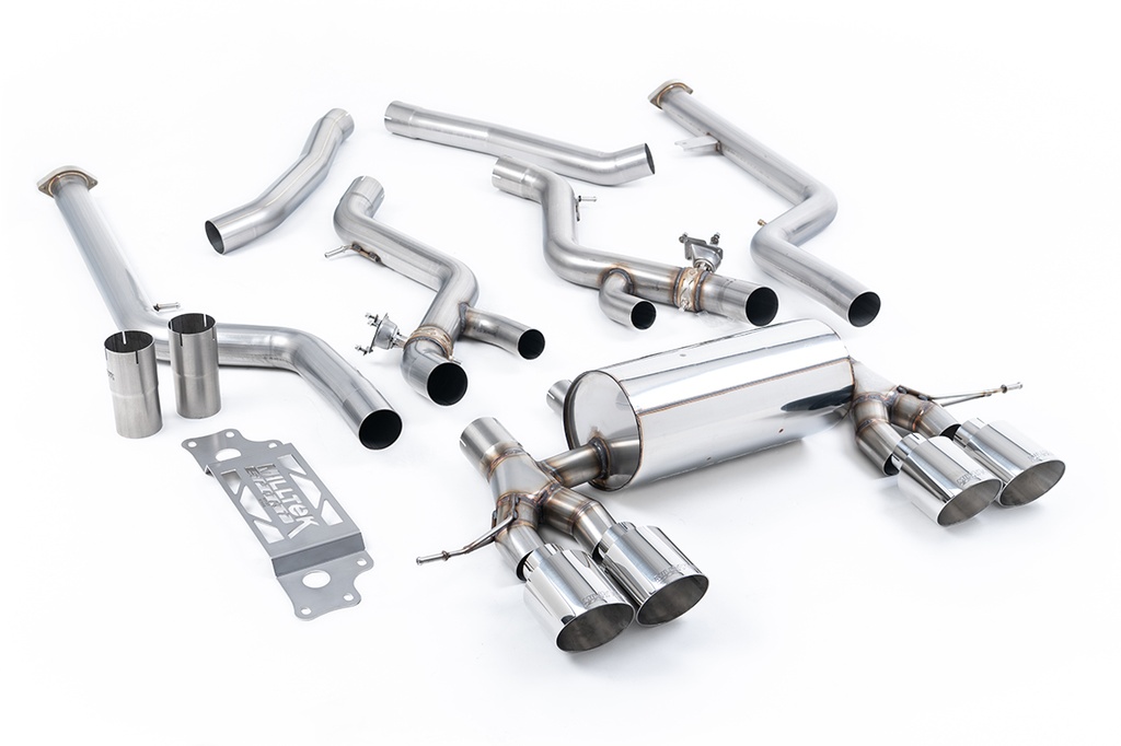Milltek  Cat-back Sport Exaust for BMW  2 Series  M2 Coupe (G87 S58 OPF/GPF Models) (2023 to 2027)