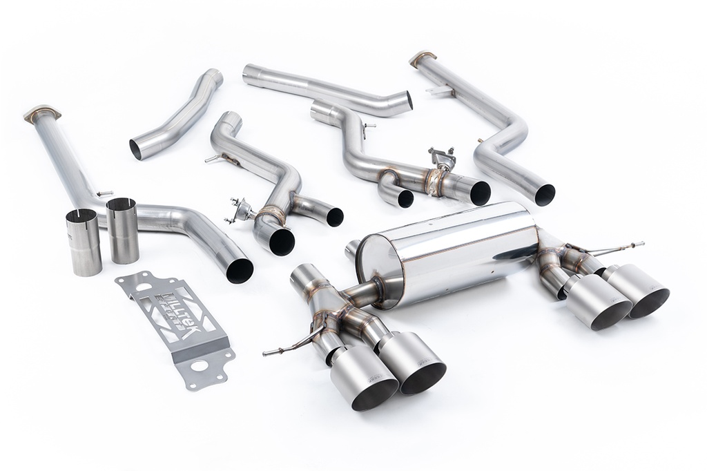 Milltek  Cat-back Sport Exaust for BMW  2 Series  M2 Coupe (G87 S58 OPF/GPF Models) (2023 to 2027)