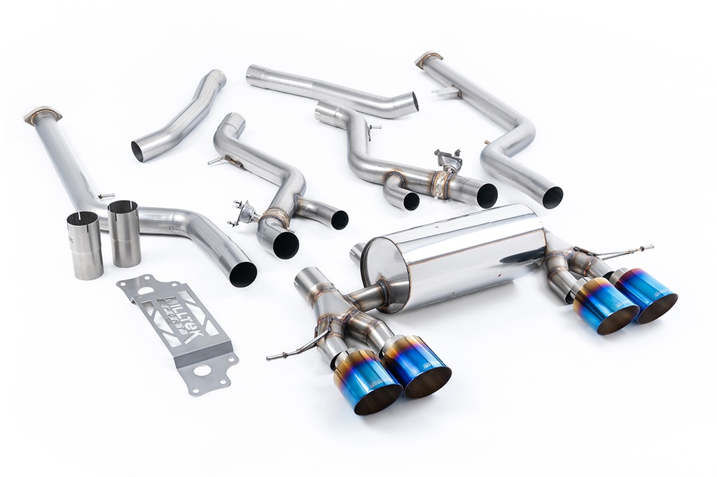 Milltek  Cat-back Sport Exaust for BMW  2 Series  M2 Coupe (G87 S58 OPF/GPF Models) (2023 to 2027)