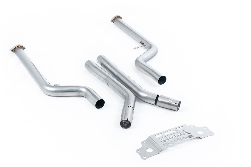 Milltek  Secondary Catalyst Bypass Sport Exaust for BMW  2 Series  M2 Coupe (G87 S58 NAS Non-OPF/GPF Models) (2023 to 2027)