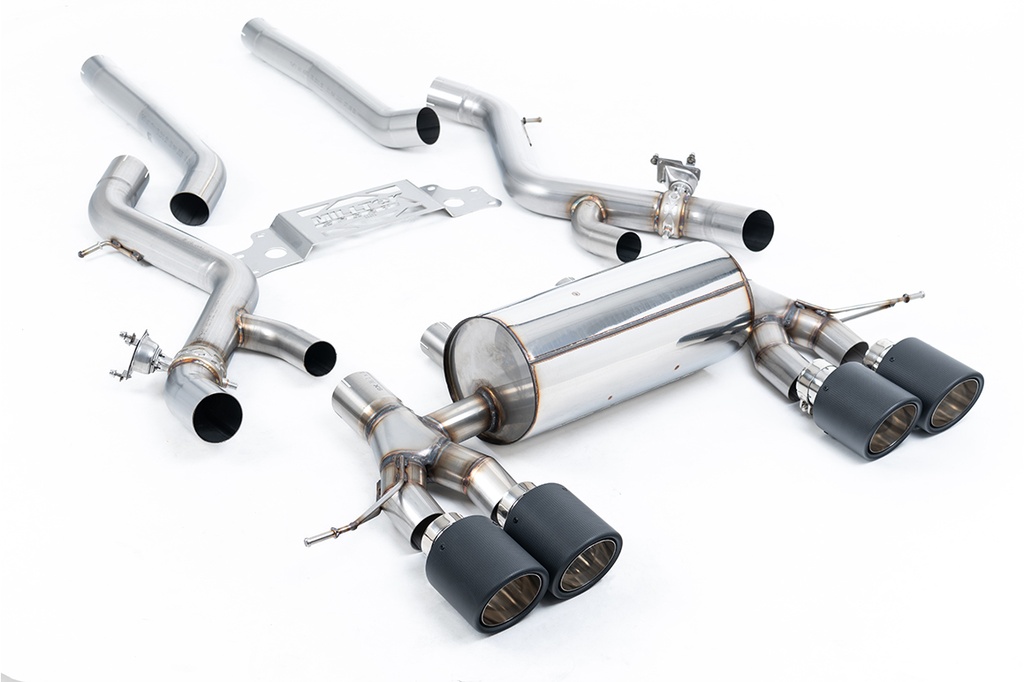 Milltek  Secondary Cat-back Sport Exaust for BMW  2 Series  M2 Coupe (G87 S58 NAS Non-OPF/GPF Models) (2023 to 2027)