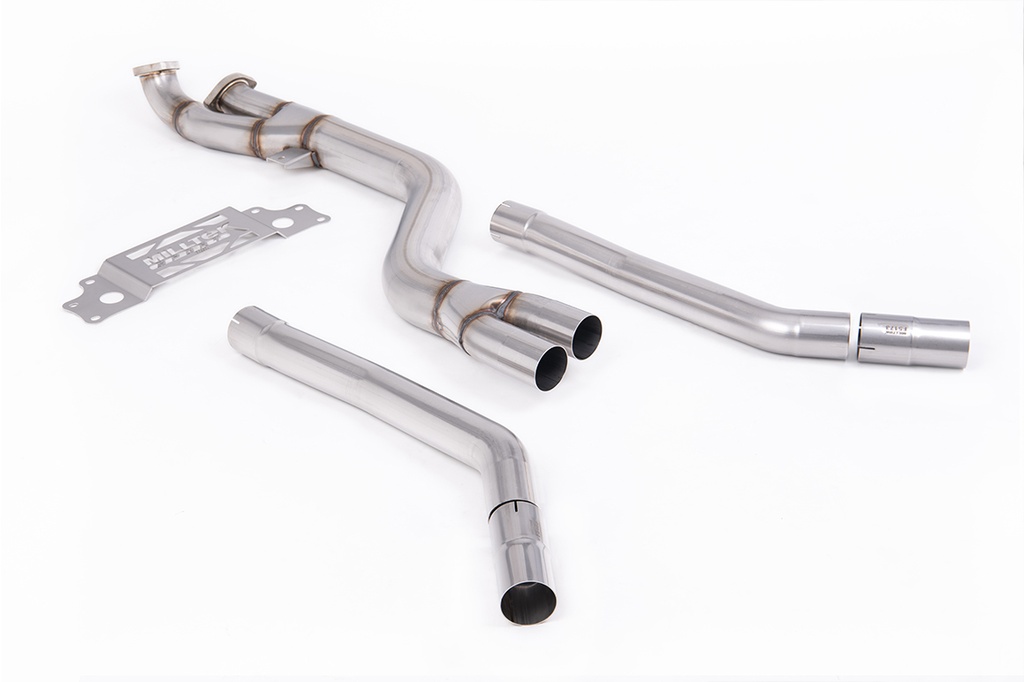 Milltek  Secondary Catalyst Bypass Sport Exaust for BMW  2 Series  M2 Coupe (G87 S58 NAS Non-OPF/GPF Models) (2023 to 2027)