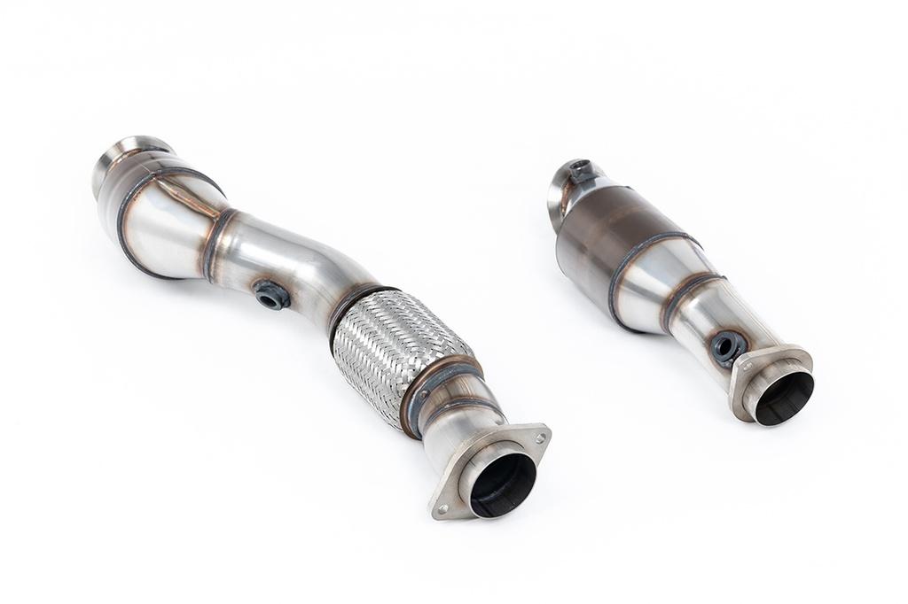 Milltek Exhaust - V2 HJS HQ 200 Cell Catted Downpi