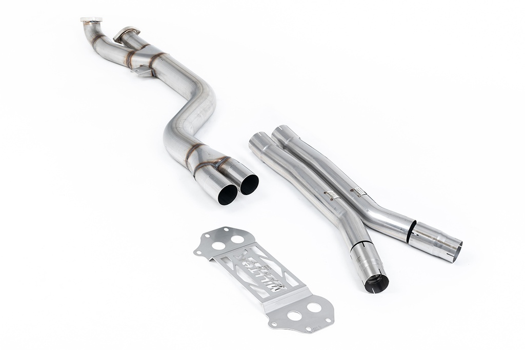 Milltek Exhaust - Single Pipe 102mm - Non Resonate