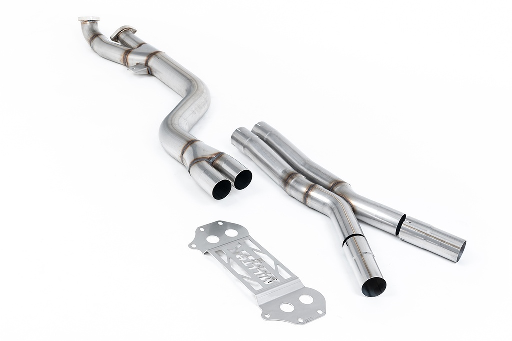 Milltek Exhaust - Single Pipe 102mm - Non Resonate