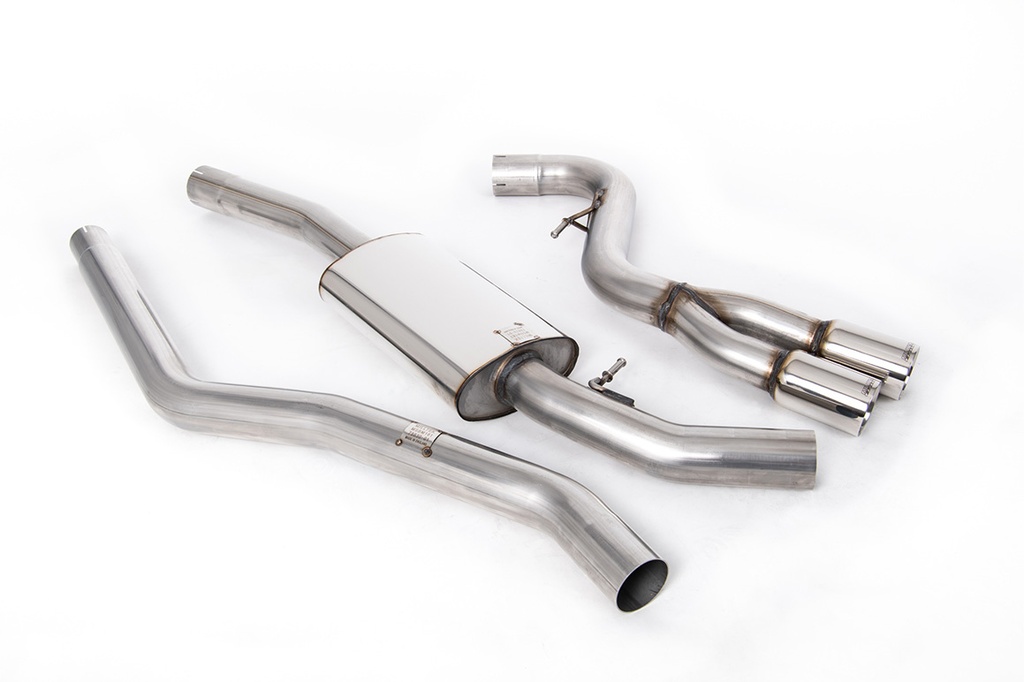 Milltek  Cat-back Sport Exaust for BMW  1 Series  118d & 120d M Sport Coupé (E82) (2008 to 2012)