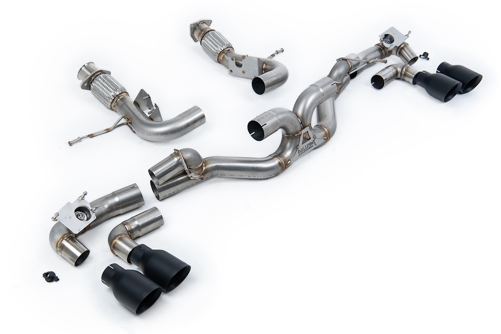 Milltek  Cat-back Sport Exaust for Chevrolet  Corvette  Stingray (C8) 6.2L V8 & E-Ray Hybrid (Non-OPF/GPF Models) (2020 to 2027)