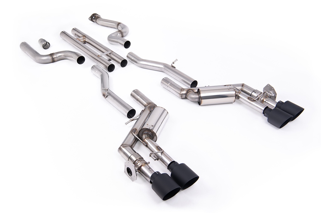 Milltek Exhaust - H-Pipe Valved System with Quad G