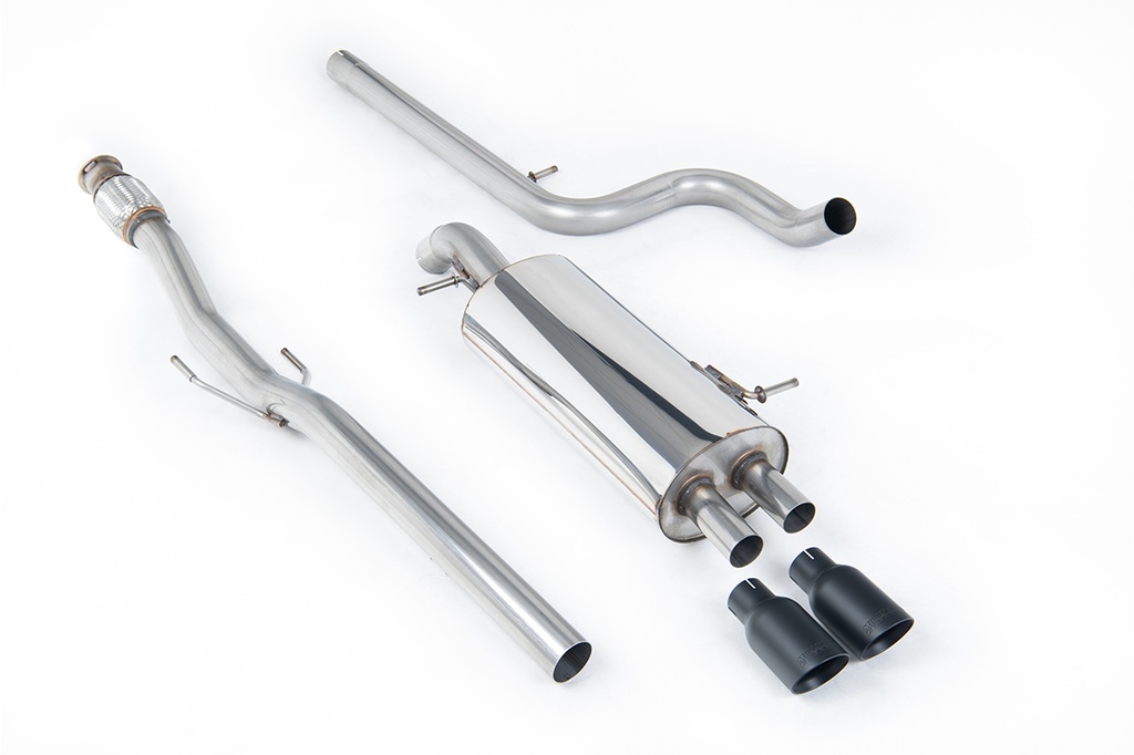 Milltek Cat-back Citroen DS3 1.6 THP 16V DSport 20 Black Tips