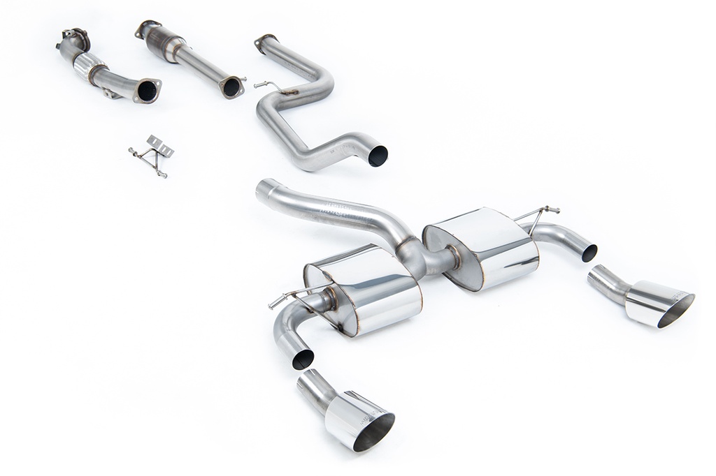 Milltek Turbo-back including Hi-Flow Sports Cat Fo