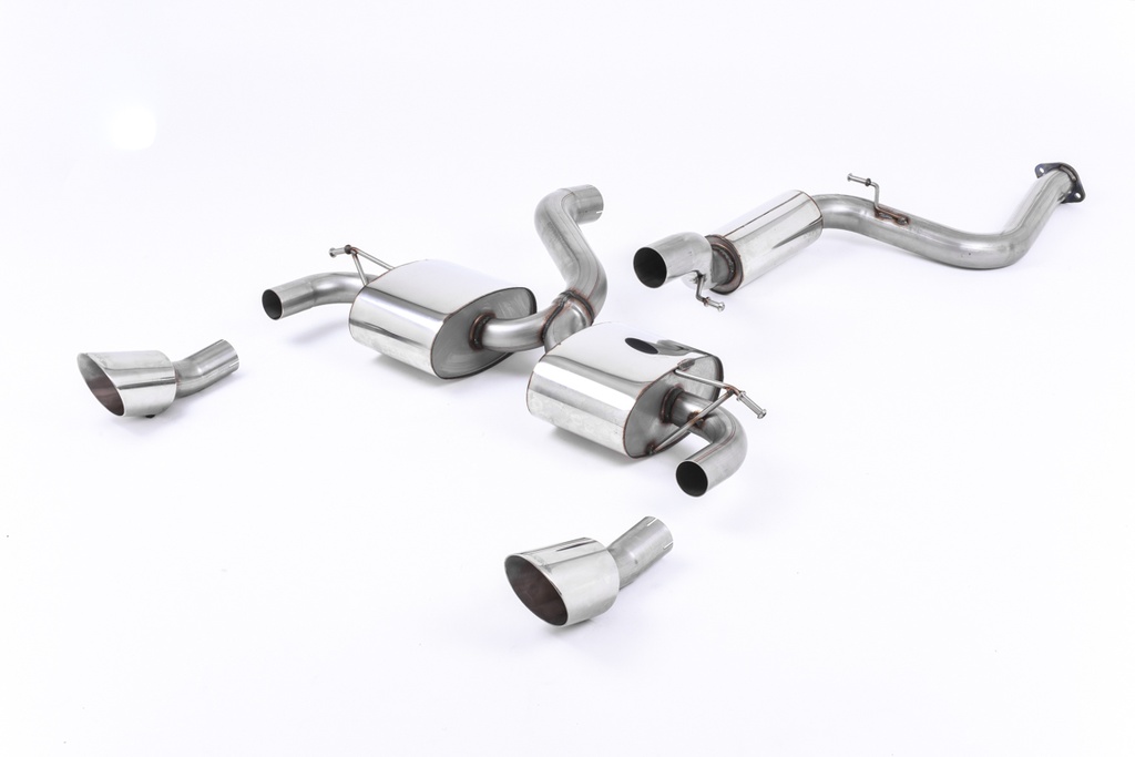 Milltek  Cat-back Sport Exaust for Ford  Focus  MK2 RS 2.5T 305PS (2009 to 2010)
