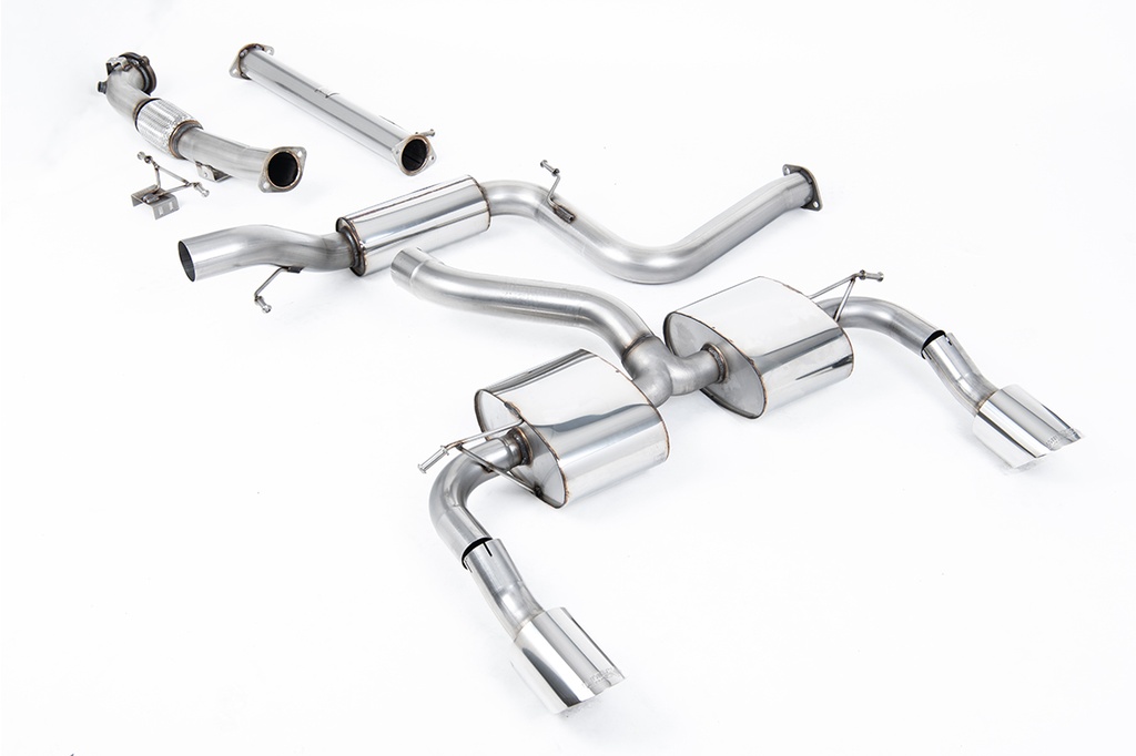 Milltek Turbo-back excluding Hi-Flow Sports Cat Fo