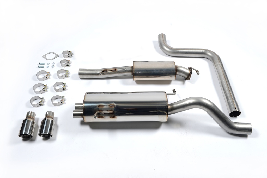 Milltek  Cat-back Sport Exaust for Ford  Fiesta  Mk7/Mk7.5 ST 1.6 litre EcoBoost 182PS & ST200 (2013 to 2017)