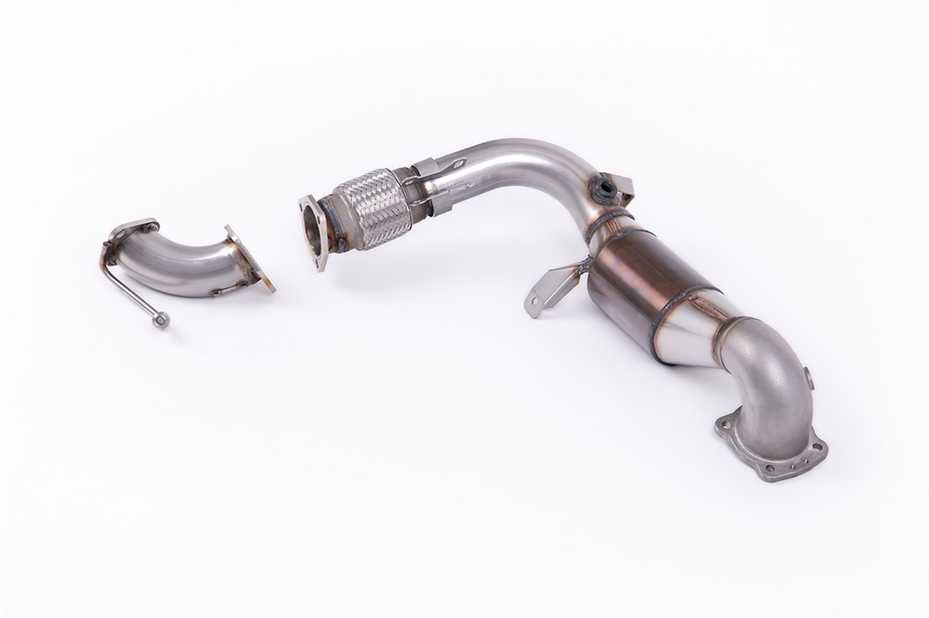 [SSXFD102] Milltek Large Bore Downpipe and Hi-Flow Sports Cat