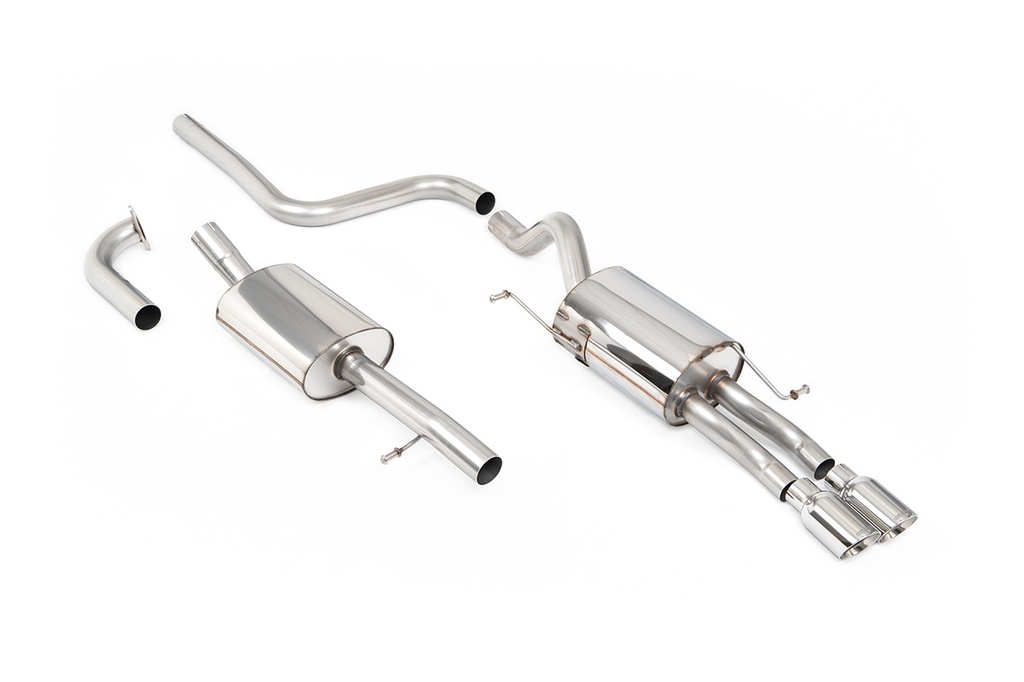 Milltek Cat-back Ford Fiesta Mk7 Mk7.5 1.0T EcoBoo