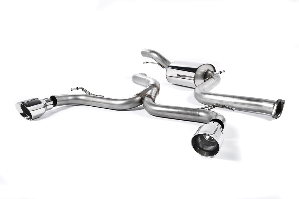 Milltek  Cat-back Sport Exaust for Ford  Focus  Mk2 ST 225 (2005 to 2010)