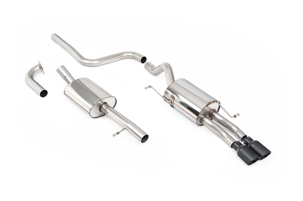 Milltek  Cat-back Sport Exaust for Ford  Fiesta  Mk7/Mk7.5 1.0T EcoBoost (100/125/140PS) (2013 to 2017)