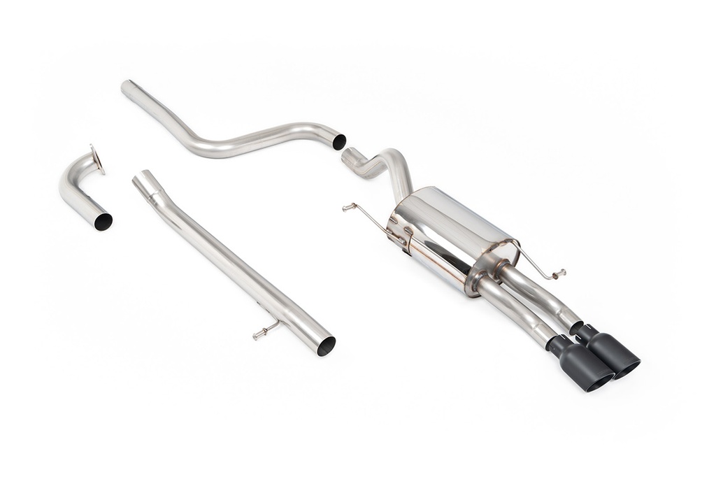 Milltek  Cat-back Sport Exaust for Ford  Fiesta  Mk7/Mk7.5 1.0T EcoBoost (100/125/140PS) (2013 to 2017)