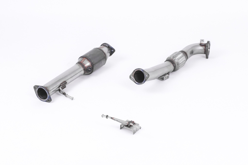 [SSXFD164] Milltek Large Bore Downpipe and Hi-Flow Sports Cat