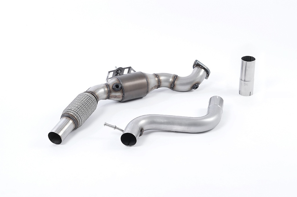 [SSXFD169] Milltek Large Bore Downpipe and Hi-Flow Sports Cat