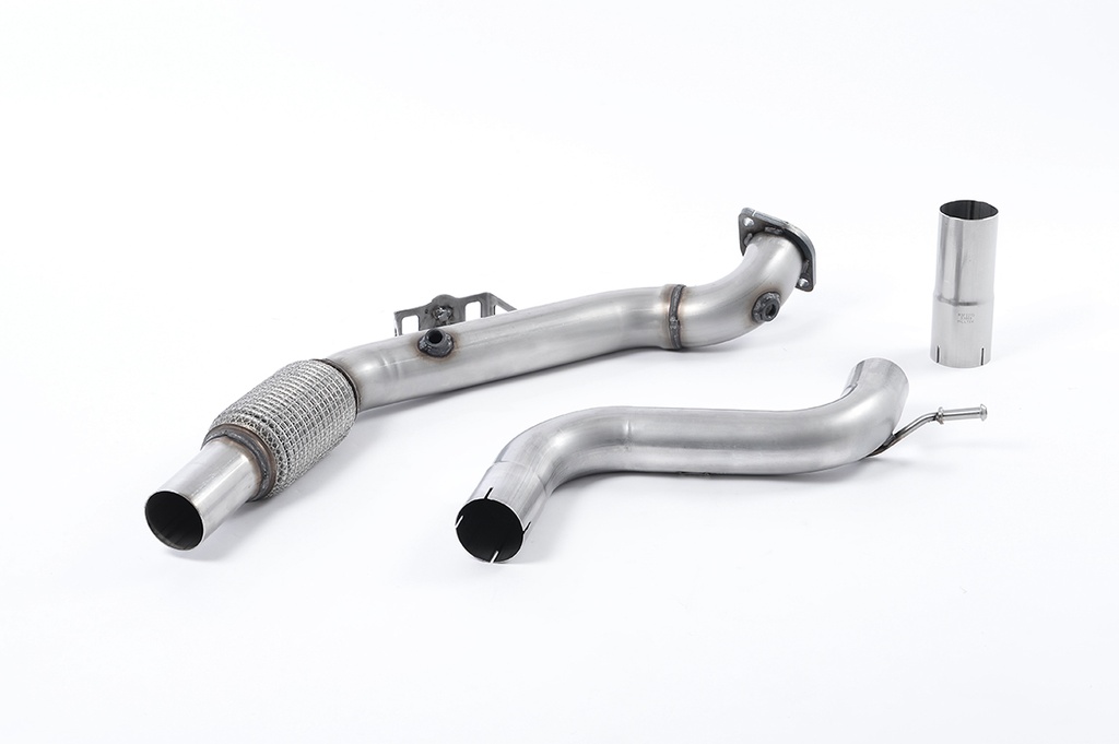 Milltek Large-bore Downpipe and De-cat Ford Mustan