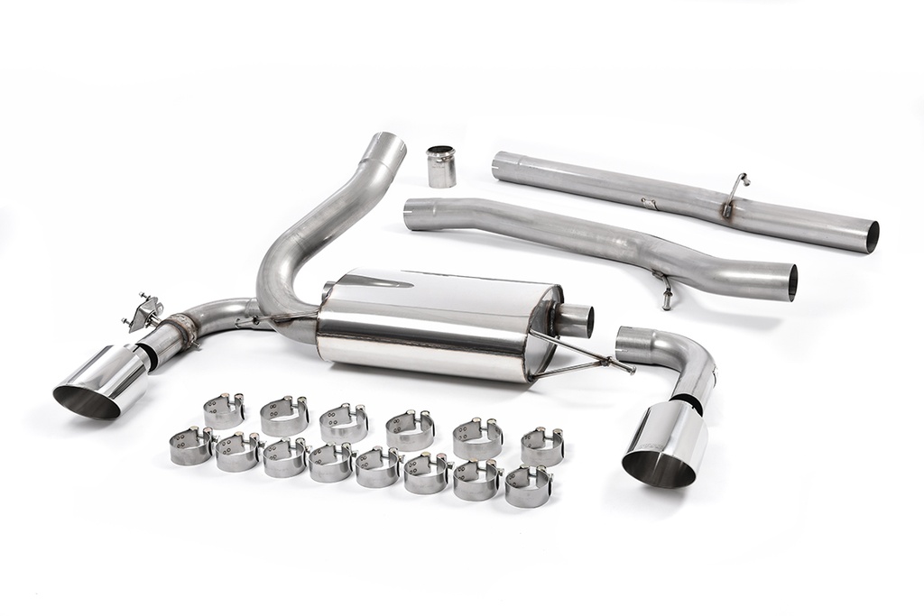 Milltek Cat-back Ford Focus Mk3 RS 2.3-litre EcoBo