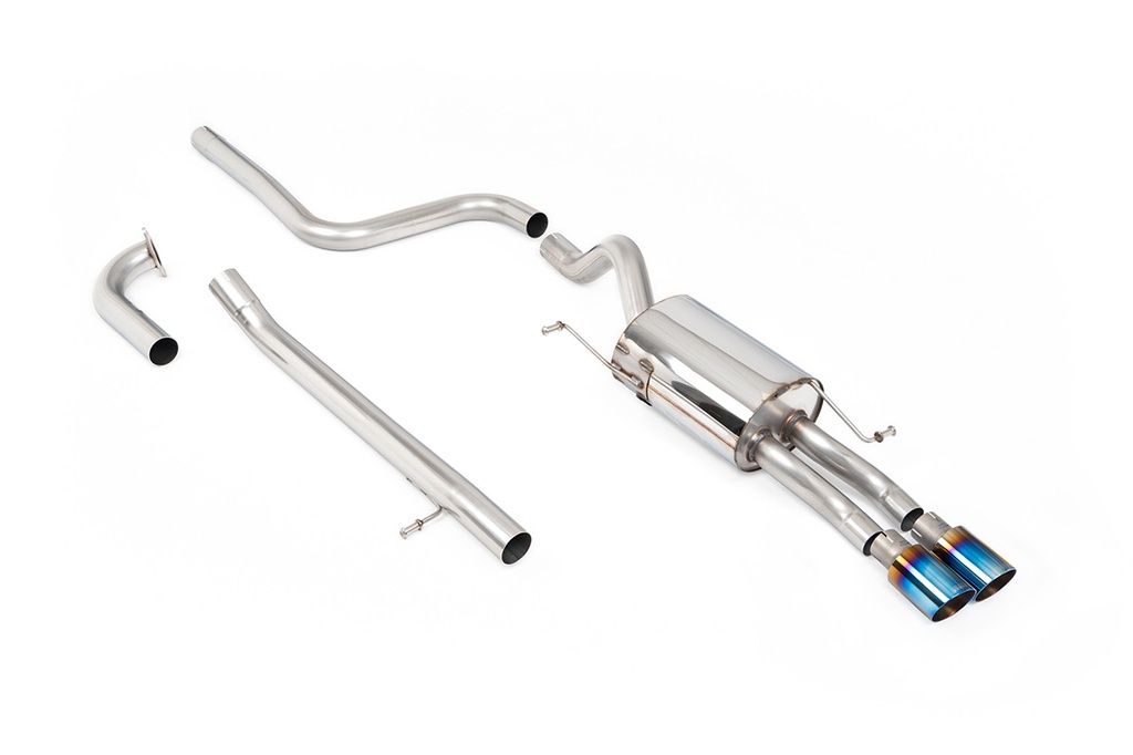 Milltek Cat-back Ford Fiesta Mk7 Mk7.5 1.0T EcoBoo