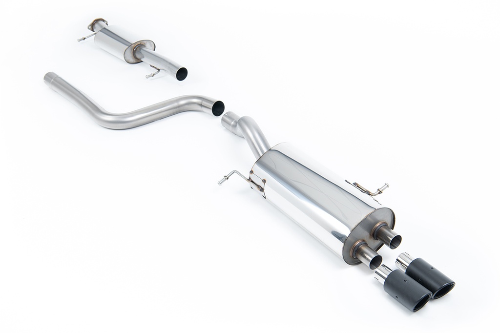 Milltek  Cat-back Sport Exaust for Ford  Fiesta  Mk7/Mk7.5 ST 1.6 litre EcoBoost 182PS & ST200 (2013 to 2017)