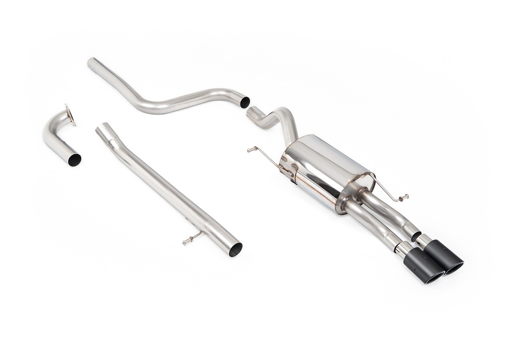 Milltek  Cat-back Sport Exaust for Ford  Fiesta  Mk7/Mk7.5 1.0T EcoBoost (100/125/140PS) (2013 to 2017)