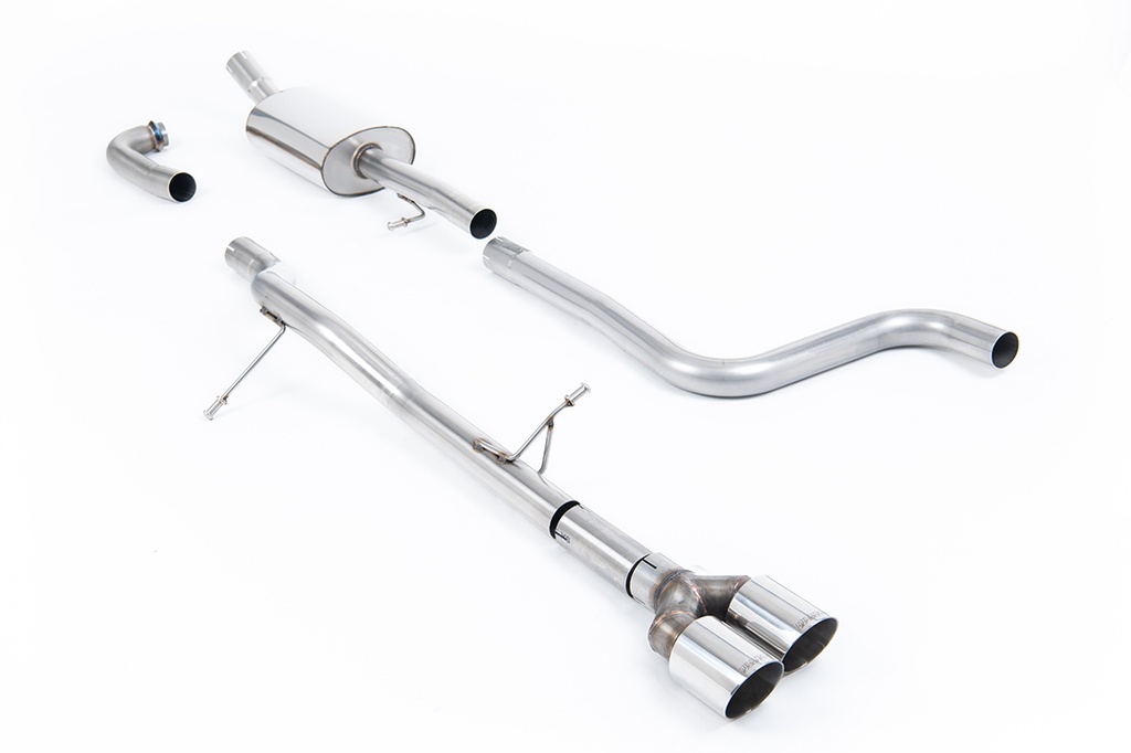 Milltek Cat-back - Ford Fiesta Mk8 1.0T EcoBoost S