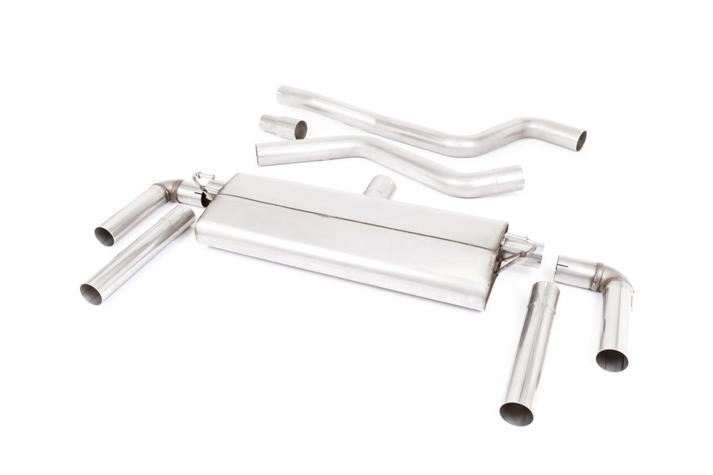 Milltek  Particulate Filter-back Sport Exaust for Ford  Focus  Mk4 ST 2.3-litre EcoBoost Estate/Wagon/Combi (OPF/GPF Equipped) (2019 to 2027)
